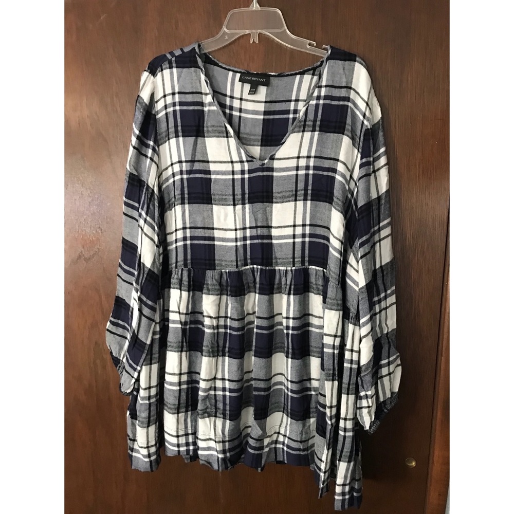 Lane Bryant peplum Top